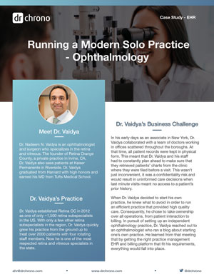Running a Modern Solo Practice – Ophthalmology